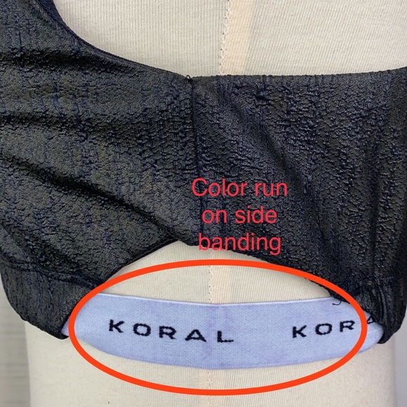 KORAL Beta Infinity Sports Bra NWOT Size Medium - Picture 6 of 13
